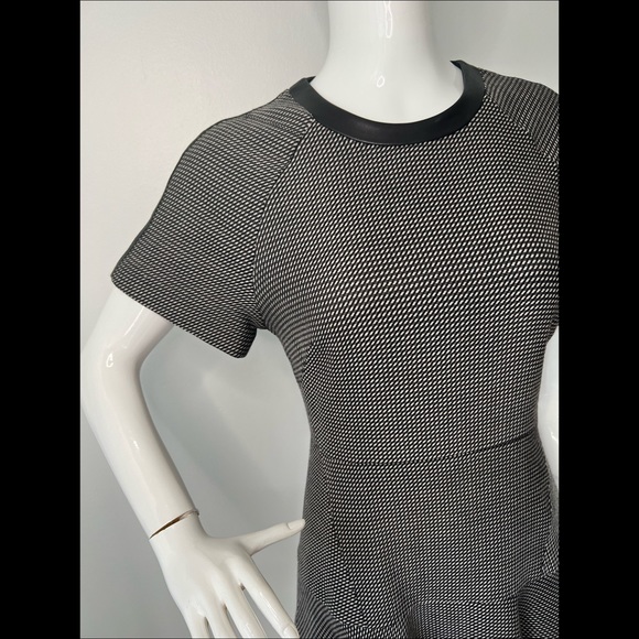 RAG & BONE Watson Flared Micro Houndstooth Dress - Picture 6 of 6